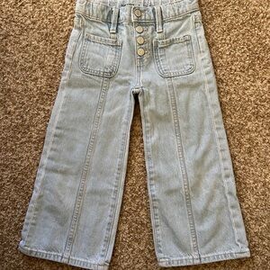 Old Navy Kids Light Blue Jeans with Button Detail